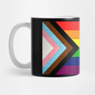 Free Dad Hugs - Pride Flag Mug